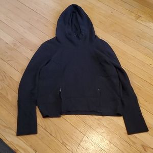 Alo Yoga Mesh detail hoodie black size L